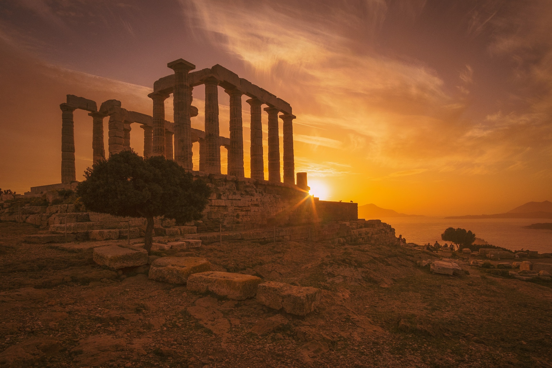 Temple of Poseidon & Cape Sounio Sunset Tour